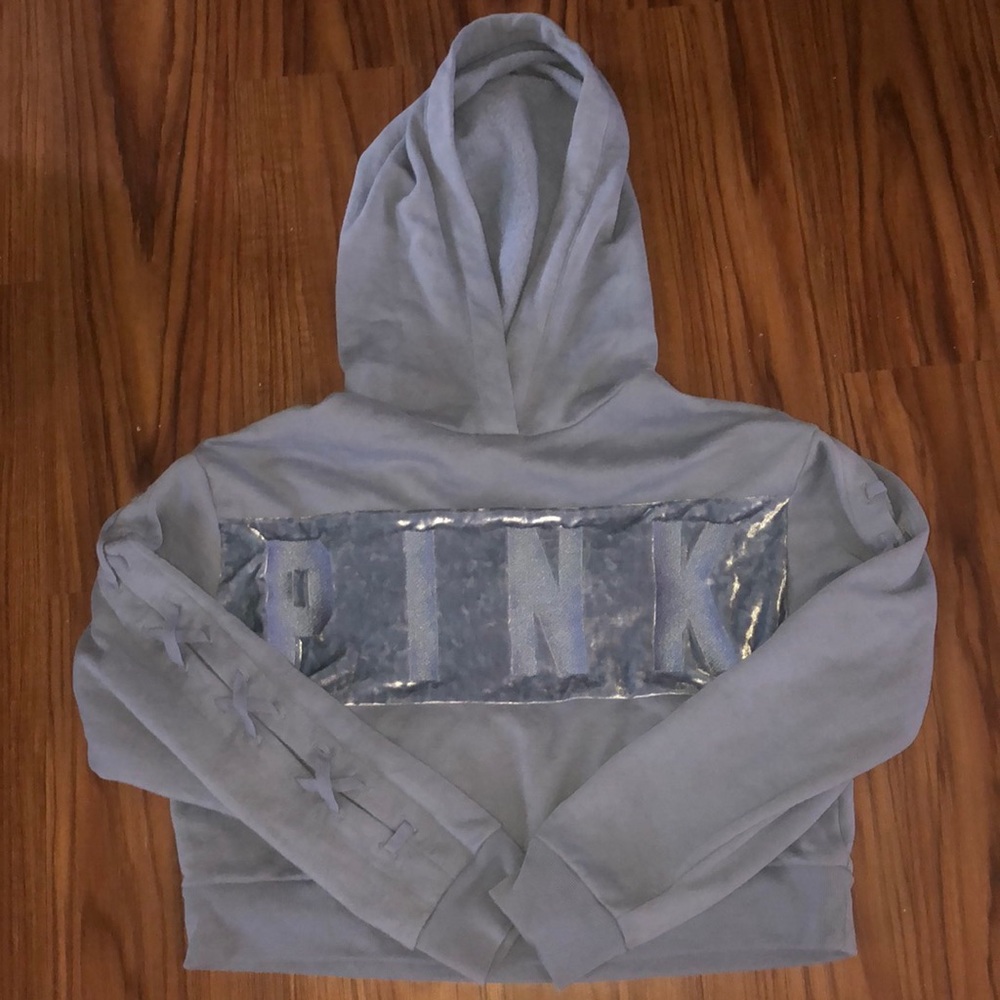 Victoria Secrets PINK cropped hoodie
